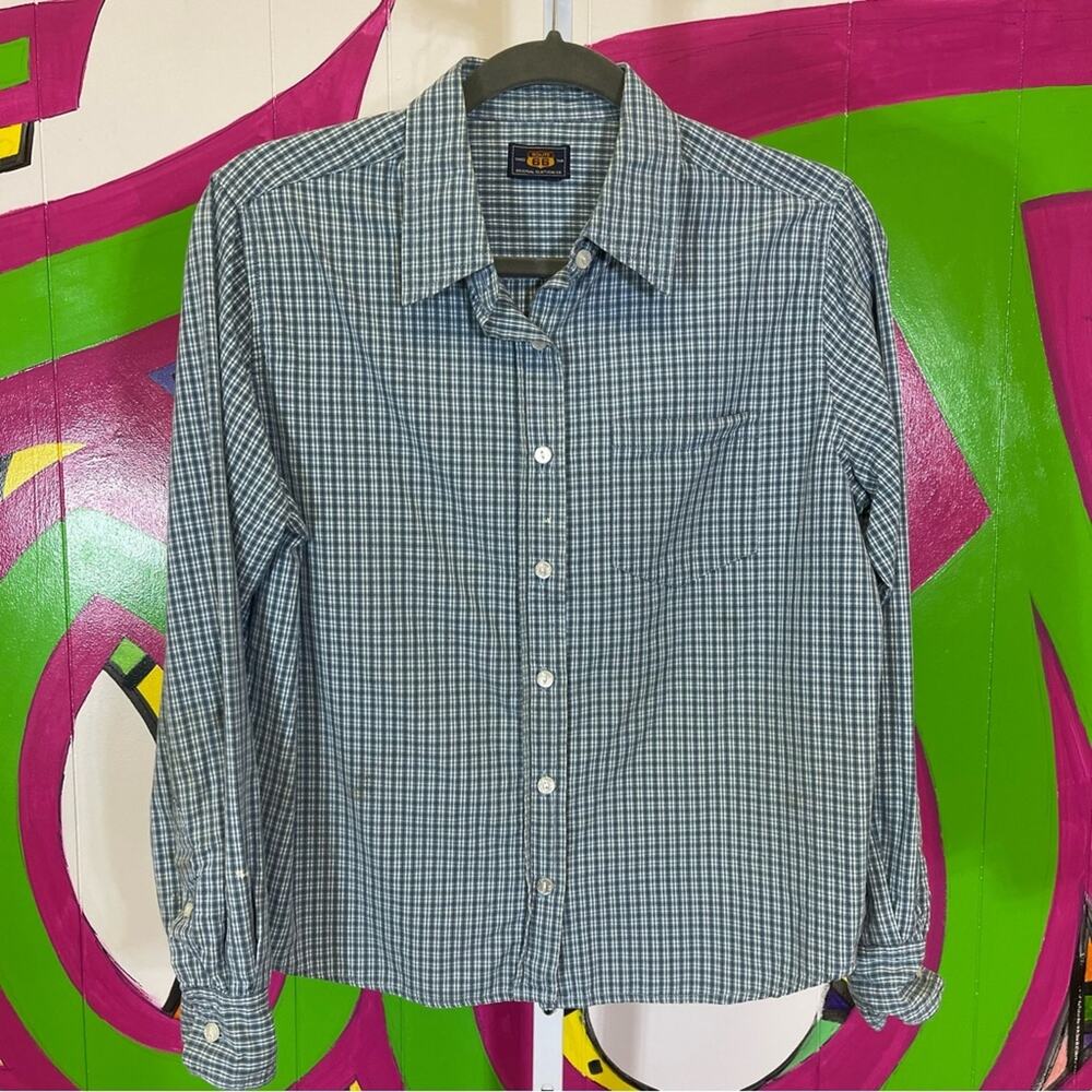 Route 66, Plaid Button Up Shirt. Similar to a size Medium. Good Used Condition!